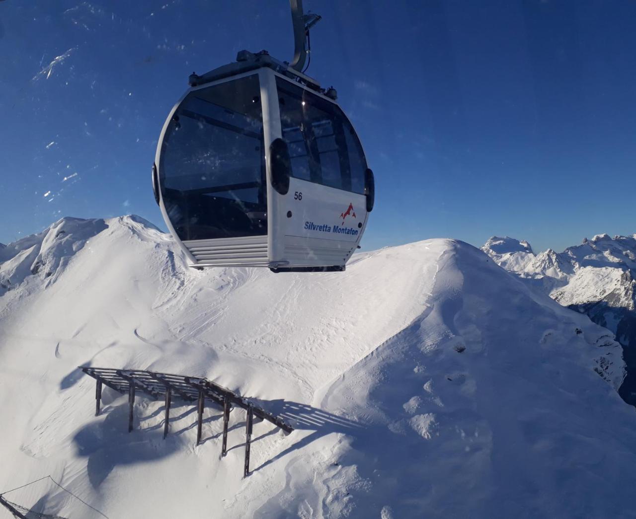 Apart Alpenpension Maderer Gaschurn Exteriör bild